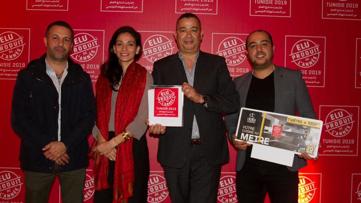 DELTA CUISINE Élu produit de l’année 2019 en Tunisie dans la catégorie Cuisine.